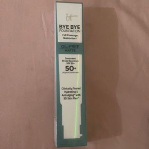 Bye-bye matte foundation